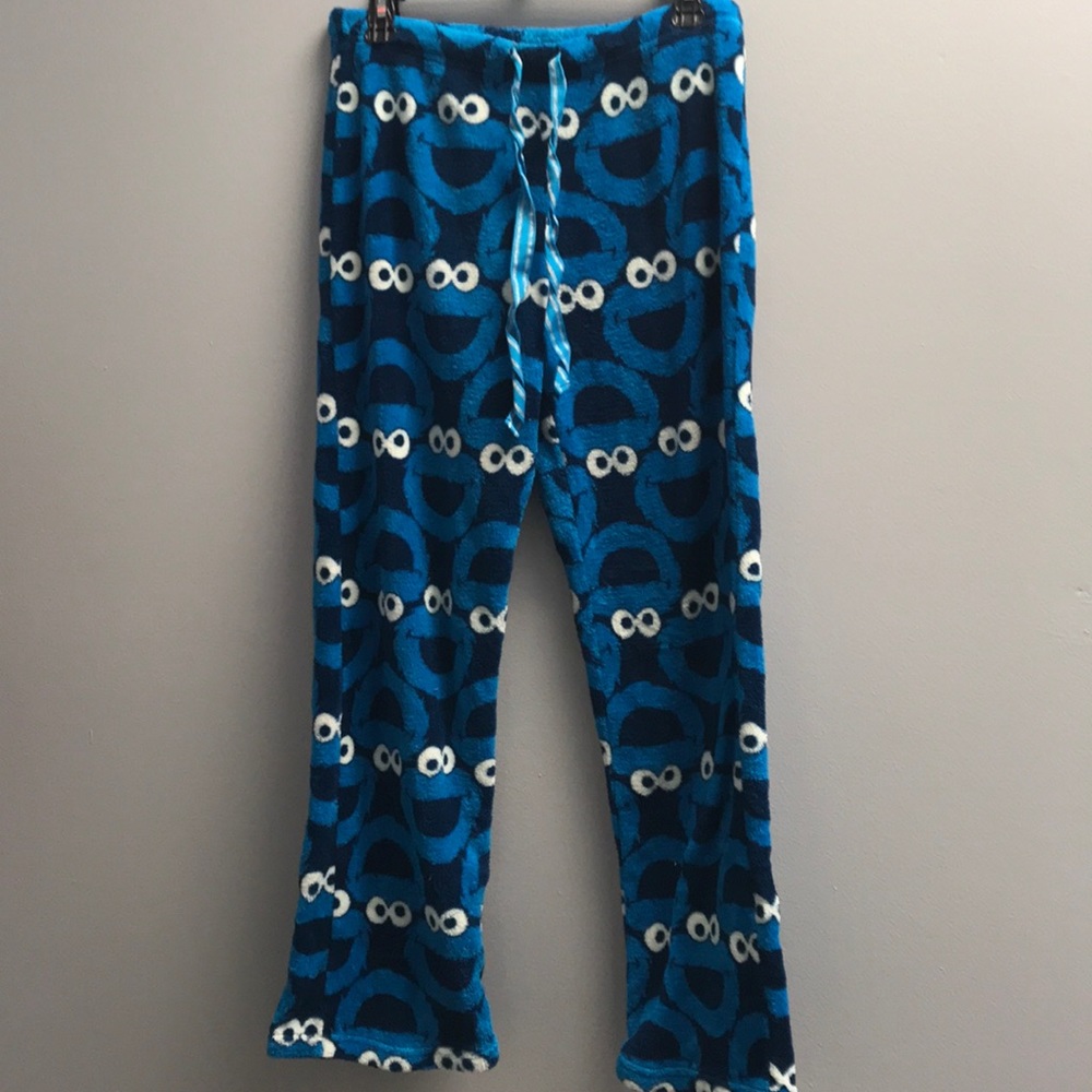 Cookie monster pajama pants